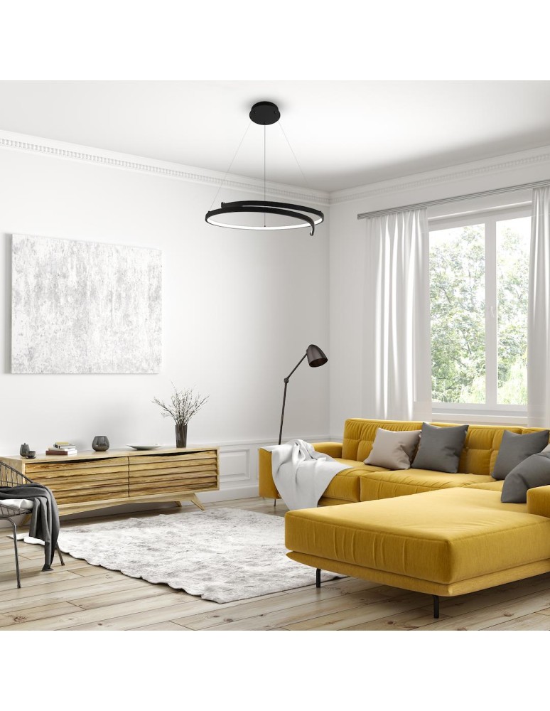 Pendant lamps circles - Milagro LORENZO 35W LED 4000K pendant lamp ML1583 - product kolory-swiatla.pl 4