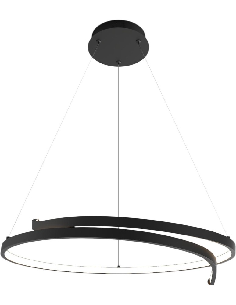 Pendant lamps circles - Milagro LORENZO 35W LED 4000K pendant lamp ML1583 - product kolory-swiatla.pl 6