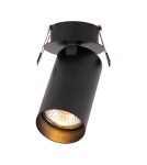 Recessed ceiling spotlights - Milagro Hero Spot Flush Mounting Black 1xGU10 ML1694 - product 2