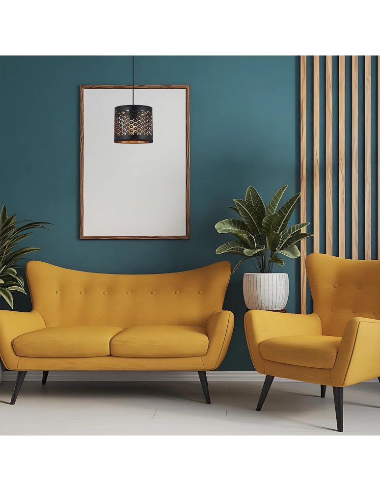 Single pendant lamps - Milagro MORGAN 1xE27 pendant lamp ML1800 - product kolory-swiatla.pl 2