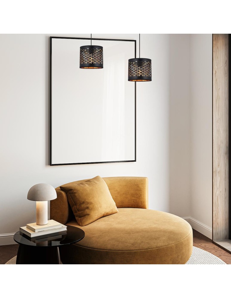 Single pendant lamps - Milagro MORGAN 1xE27 pendant lamp ML1800 - product kolory-swiatla.pl 3