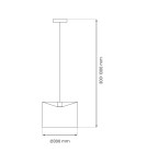 Single pendant lamps - Milagro MORGAN 1xE27 pendant lamp ML1800 - product 4