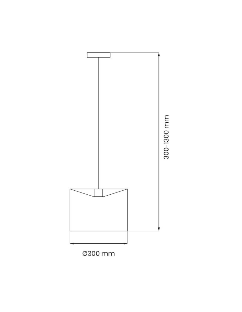 Single pendant lamps - Milagro MORGAN 1xE27 pendant lamp ML1800 - product kolory-swiatla.pl 4