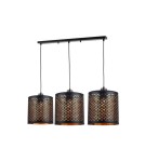 Pendant lamps on a strip - Milagro MORGAN 3xE27 pendant lamp ML1801 - product 6
