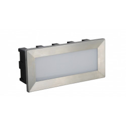 SU-MA MUR LED INOX 187lm 3000K Do zabudowy IP65 C-04