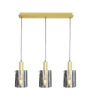 Pendant lamps on a strip - Milagro Arcadia Gold 3xE27 pendant lamp ML1817 - product 6
