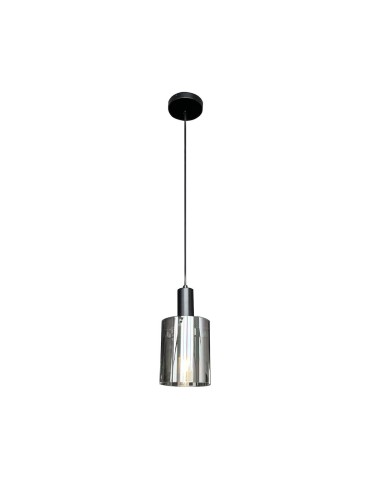 Milagro Arcadia Black 1xE27 pendant lamp ML1818