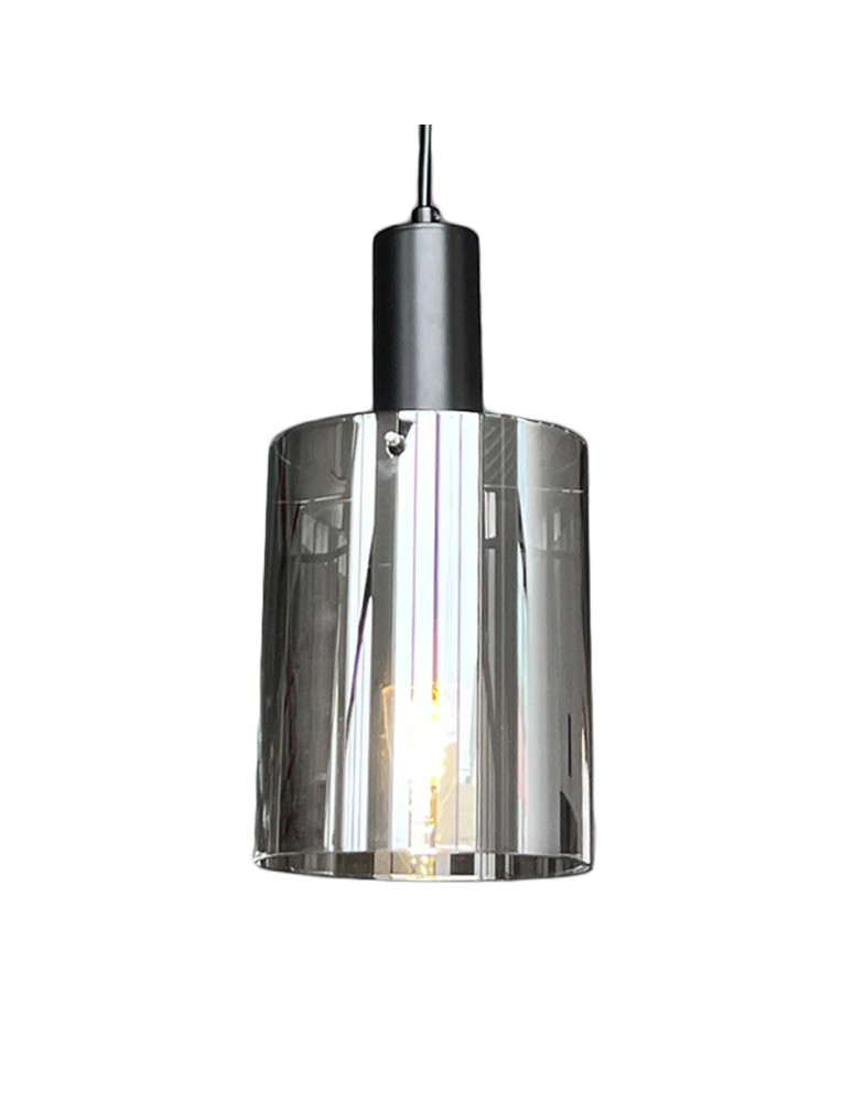Single pendant lamps - Milagro Arcadia Black 1xE27 pendant lamp ML1818 - product kolory-swiatla.pl 2