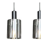 Pendant lamps on a strip - Milagro Arcadia Black 3xE27 pendant lamp ML1819 - product 2