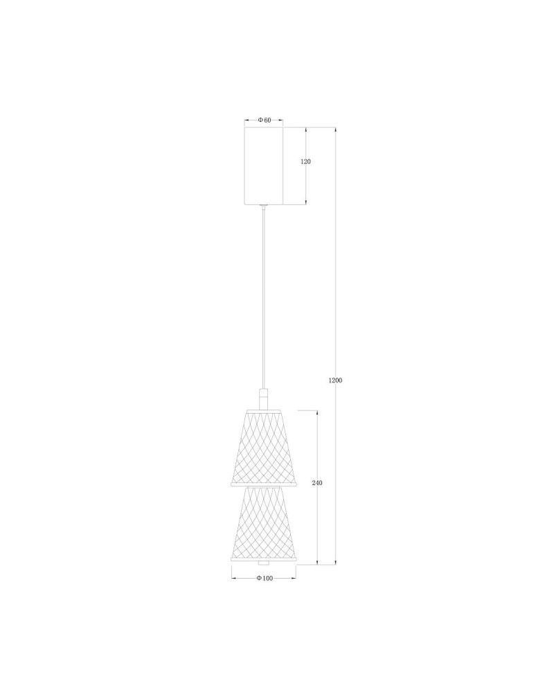 Single pendant lamps - Milagro SANSA 5W LED pendant lamp ML1820 - product kolory-swiatla.pl 6