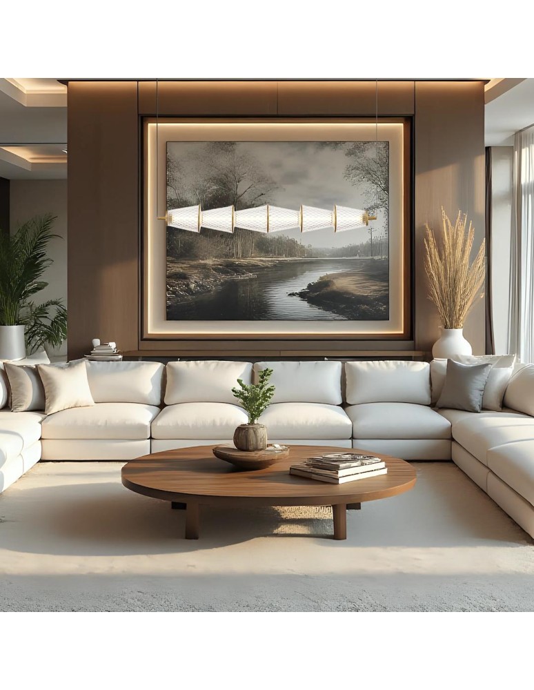 Pendant lamps over the island - Milagro SANSA 11W LED pendant lamp ML1821 - product kolory-swiatla.pl 4