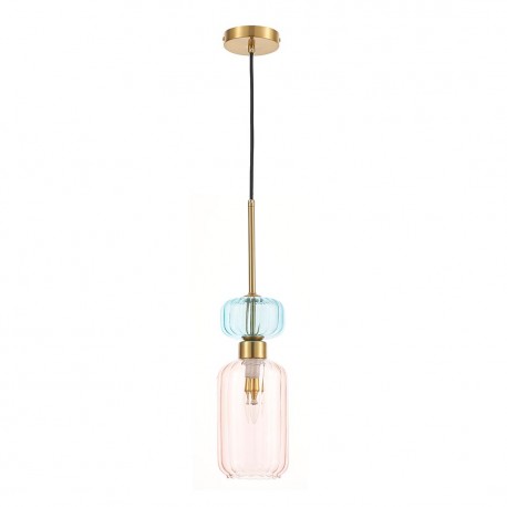 Milagro Lampa wisząca MOLLY PINK 1xE14 ML1822