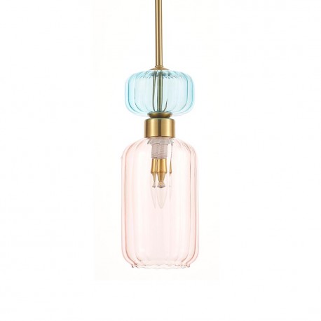 Milagro Lampa wisząca MOLLY PINK 1xE14 ML1822