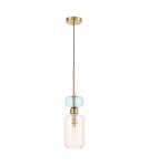 Single pendant lamps - Milagro MOLLY PINK 1xE14 pendant lamp ML1822 - product 7