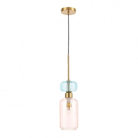 Milagro Lampa wisząca MOLLY PINK 1xE14 ML1822