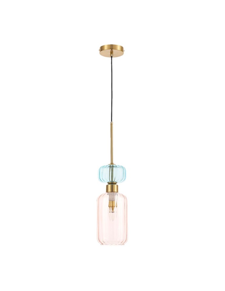Single pendant lamps - Milagro MOLLY PINK 1xE14 pendant lamp ML1822 - product kolory-swiatla.pl 7