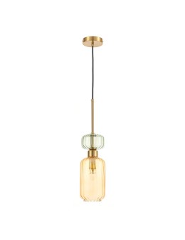 Milagro MOLLY AMBER 1xE14 pendant lamp ML1823