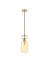 Milagro MOLLY AMBER 1xE14 pendant lamp ML1823