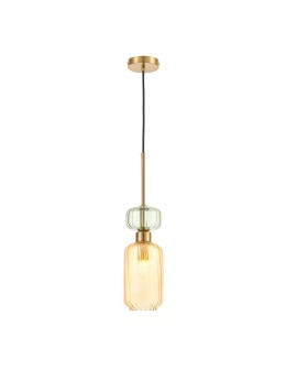 Milagro MOLLY AMBER 1xE14 pendant lamp ML1823 - product 2
