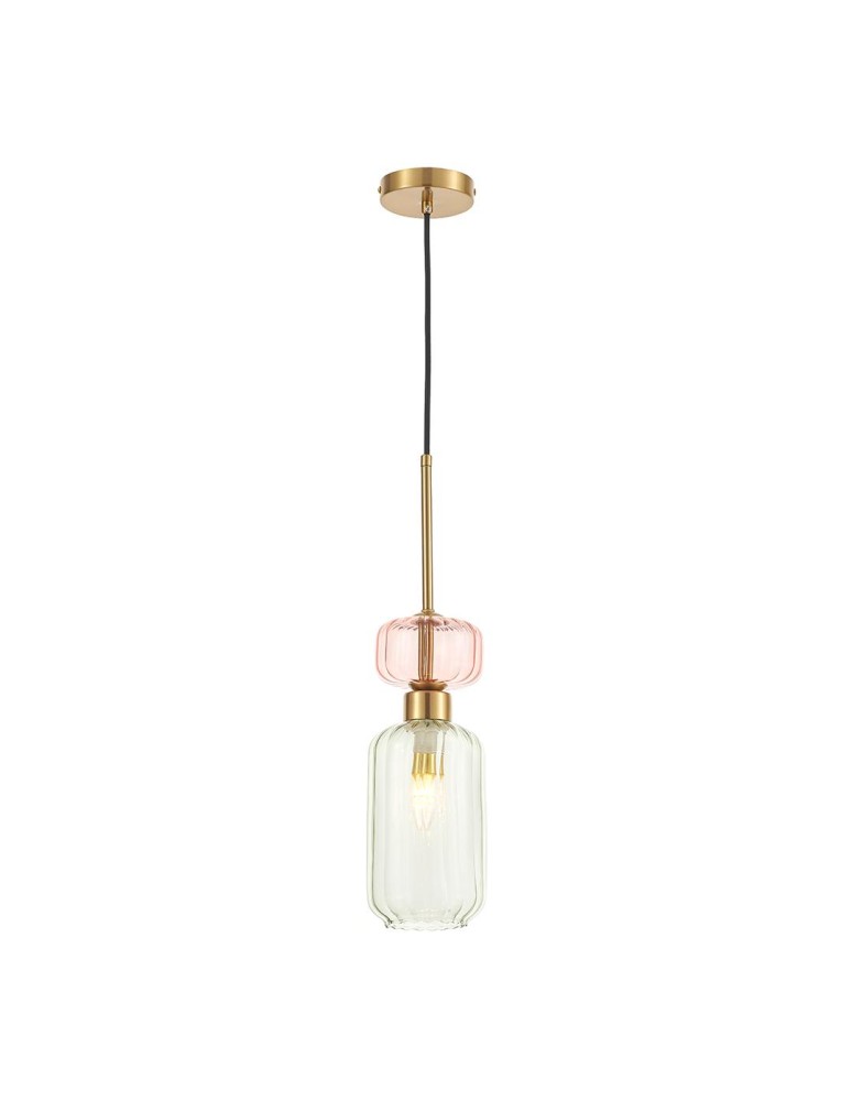 Single pendant lamps - Milagro MOLLY GREEN 1xE14 pendant lamp ML1824 - product kolory-swiatla.pl 2