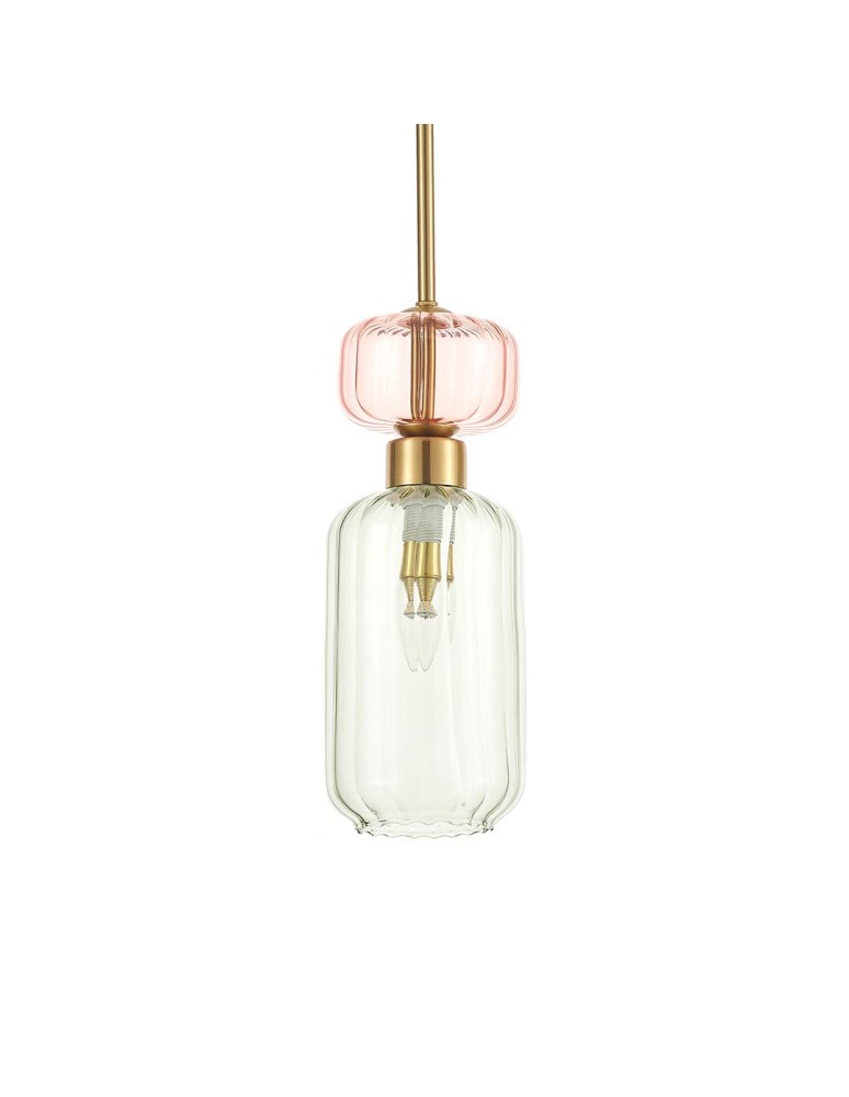 Single pendant lamps - Milagro MOLLY GREEN 1xE14 pendant lamp ML1824 - product kolory-swiatla.pl 3