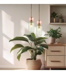 Single pendant lamps - Milagro MOLLY GREEN 1xE14 pendant lamp ML1824 - product 4