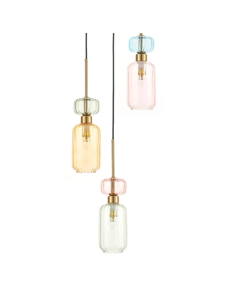 Triple pendant lamps - Milagro MOLLY 3xE14 pendant lamp ML1825 - product kolory-swiatla.pl 3
