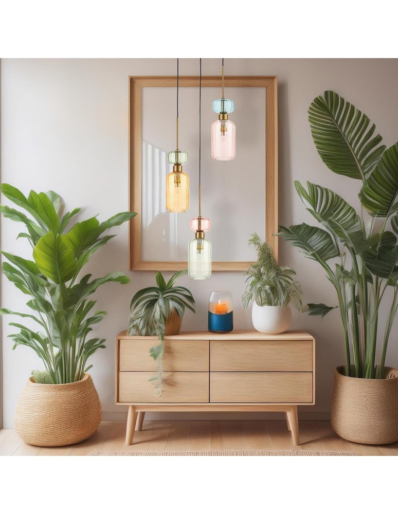 Triple pendant lamps - Milagro MOLLY 3xE14 pendant lamp ML1825 - product kolory-swiatla.pl 5
