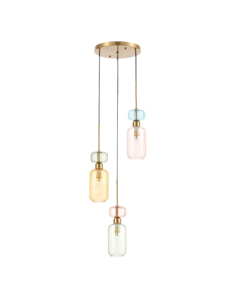 Triple pendant lamps - Milagro MOLLY 3xE14 pendant lamp ML1825 - product kolory-swiatla.pl 8