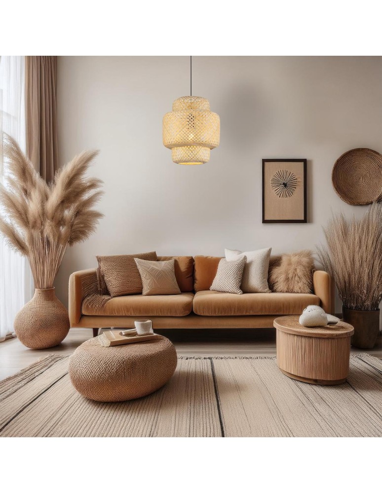Boho pendant lamps - Milagro HESTIA 1xE27 pendant lamp ML1808 - product kolory-swiatla.pl 3