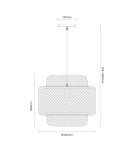 Pendant lamps - Milagro HESTIA 1xE27 pendant lamp ML1809 - product 5