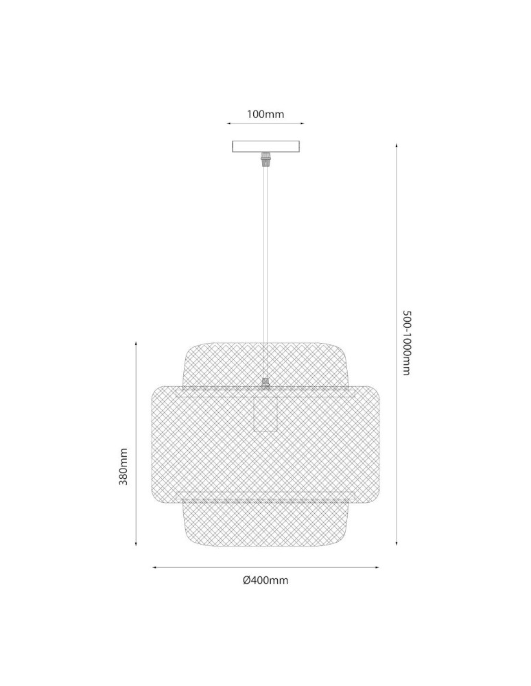 Pendant lamps - Milagro HESTIA 1xE27 pendant lamp ML1809 - product kolory-swiatla.pl 5