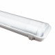 Eko-Light ZESTAW OPRAWA HERMETYCZNA 2x120cm POD ŚWIETLÓWKĘ LED + 2x ŚWIETLÓWKI LED 18W 120CM 3000K EKH2339