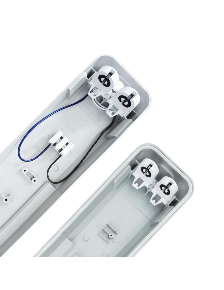 Lighting beams - Eko-Light KIT 2x120cm HERMETIC LED LIGHTING + 2x LED 18W 120CM 3000K EKH2339 - product kolory-swiatla.pl 3