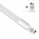 Eko-Light ZESTAW OPRAWA HERMETYCZNA 2x120cm POD ŚWIETLÓWKĘ LED + 2x ŚWIETLÓWKI LED 18W 120CM 3000K EKH2339