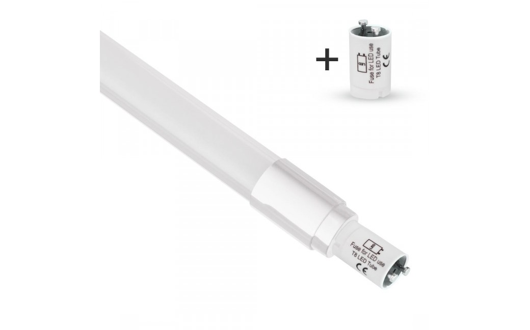 Eko-Light ZESTAW OPRAWA HERMETYCZNA 2x120cm POD ŚWIETLÓWKĘ LED + 2x ŚWIETLÓWKI LED 18W 120CM 3000K EKH2339