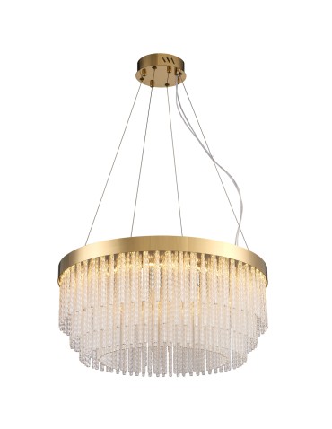 Step Into Design GLORIA LED crystal pendant lamp 60 cm gold ST-DL8511 - product 2