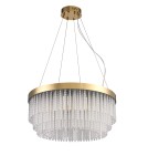 Glamour pendant lamps - Step Into Design GLORIA LED crystal pendant lamp 60 cm gold ST-DL8511 - product 3