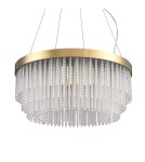 Glamour pendant lamps - Step Into Design GLORIA LED crystal pendant lamp 60 cm gold ST-DL8511 - product 4