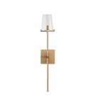 Wall lamps with lampshade - Step Into Design CLASSICO wall lamp gold glass shade 62 cm ST-DL8502 gold - product 2