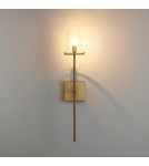 Wall lamps with lampshade - Step Into Design CLASSICO wall lamp gold glass shade 62 cm ST-DL8502 gold - product 3