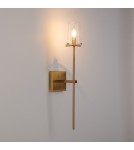 Wall lamps with lampshade - Step Into Design CLASSICO wall lamp gold glass shade 62 cm ST-DL8502 gold - product 6