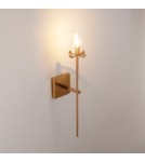 Wall lamps with lampshade - Step Into Design CLASSICO wall lamp gold glass shade 62 cm ST-DL8502 gold - product 9