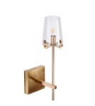 Wall lamps with lampshade - Step Into Design CLASSICO wall lamp gold glass shade 62 cm ST-DL8502 gold - product 10