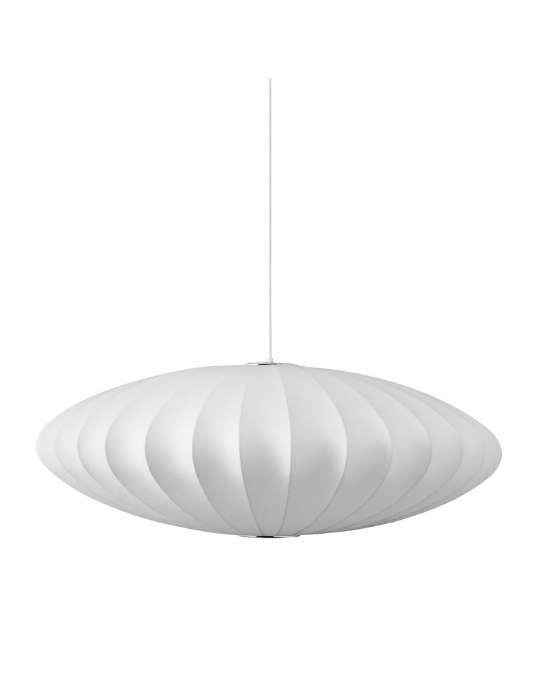 Designer pendant lamps - Step Into Design SILK FLAT pendant lamp white 60 cm ST-2328-60 - product kolory-swiatla.pl 1