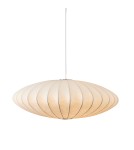 Step Into Design Lampa wisząca SILK FLAT biała 60 cm ST-2328-60 Step Into Design Lampa wisząca SILK FLAT biała 60 cm ST-2328-60