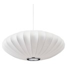 Designer pendant lamps - Step Into Design SILK FLAT pendant lamp white 60 cm ST-2328-60 - product 4