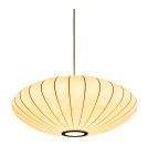 Designer pendant lamps - Step Into Design SILK FLAT pendant lamp white 60 cm ST-2328-60 - product 6
