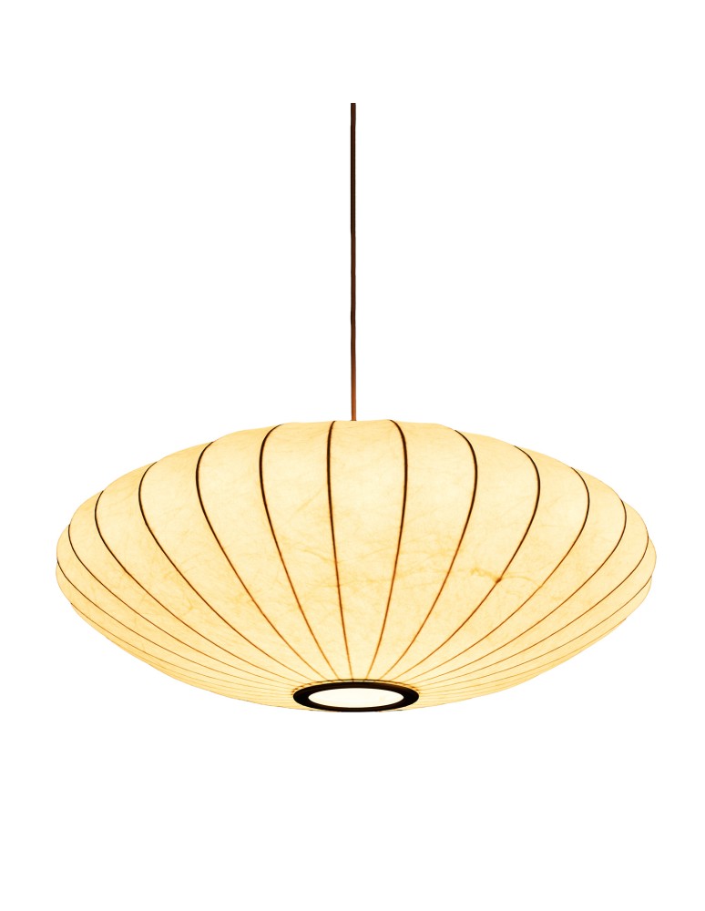 Step Into Design Lampa wisząca SILK FLAT biała 60 cm ST-2328-60 Step Into Design Lampa wisząca SILK FLAT biała 60 cm ST-2328-60