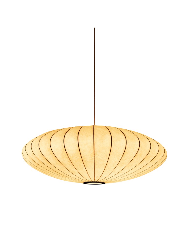 Step Into Design Lampa wisząca SILK FLAT biała 60 cm ST-2328-60 Step Into Design Lampa wisząca SILK FLAT biała 60 cm ST-2328-60